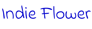 Indie Flower font